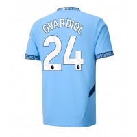 Maglie da calcio Manchester City Josko Gvardiol #24 Prima Maglia 2024-25 Manica Corta